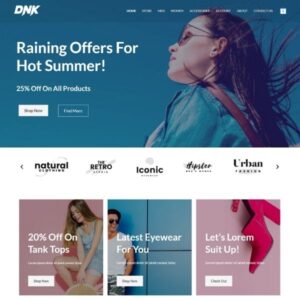 Build E-commerce website to sales your products